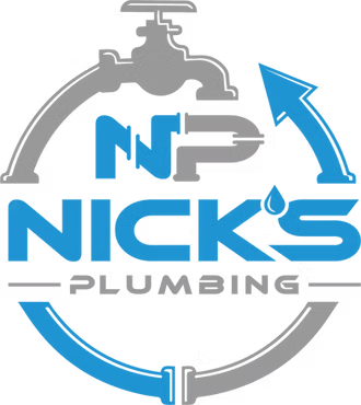 Nicks Plbg black logo